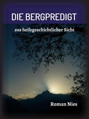 cover image of Die Bergpredigt